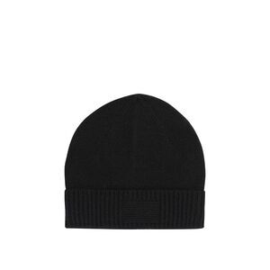 GUEST IN RESIDENCE Ribbed Knit Beanie Men BLACK Hats & Caps